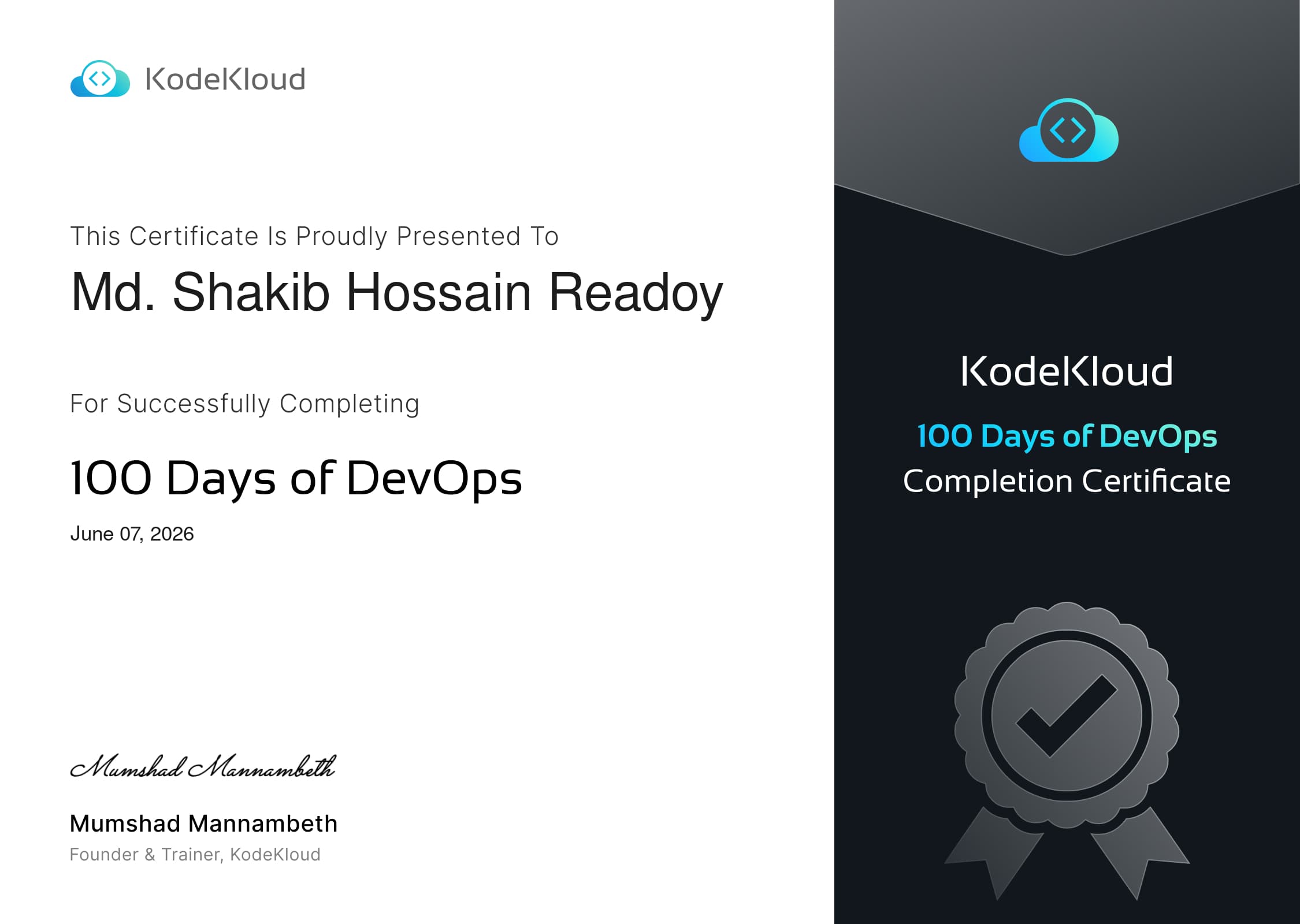 100 Days of DevOps